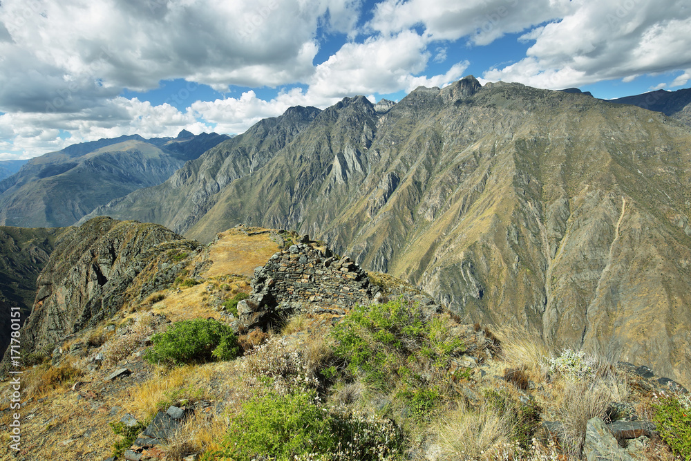 Huamanmarca in Nor Yauyos Cochas, Peru