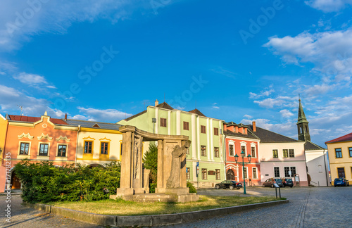 Buildings in the old town of Prerov, Czech Republic © Leonid Andronov