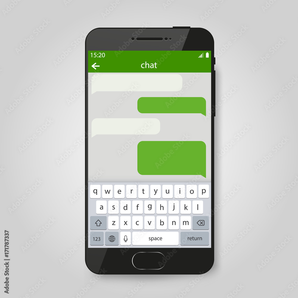Mobile phone. Social network, messenger communication concept. Chatting and messaging concept. Mobile phone. Social network, messenger communication concept. Chatting and messaging concept.