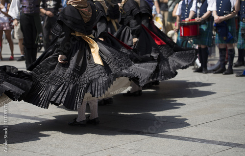 Spanish traditional dance group