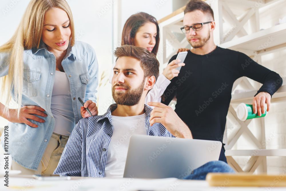 Obraz premium Modern concept