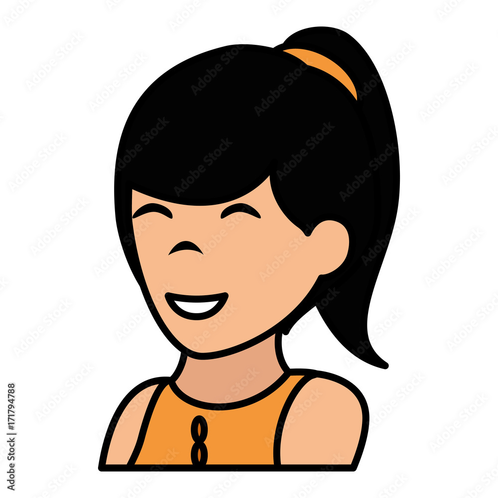 beautiful woman avatar character beautiful woman avatar character