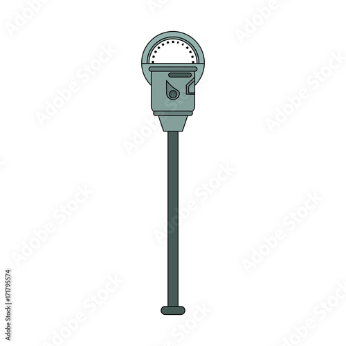 parking meter icon image vector illustration design 