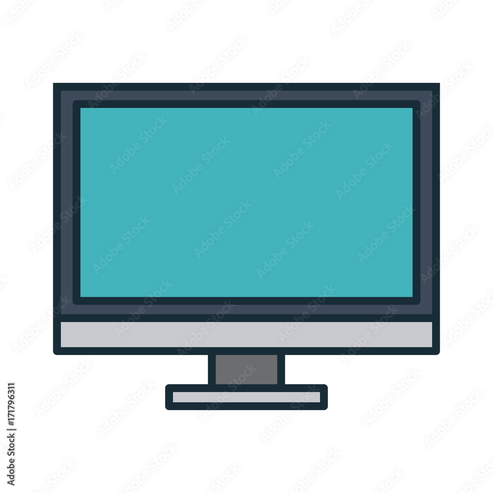 computer monitor icon image vector illustration design computer monitor icon image vector illustration design
