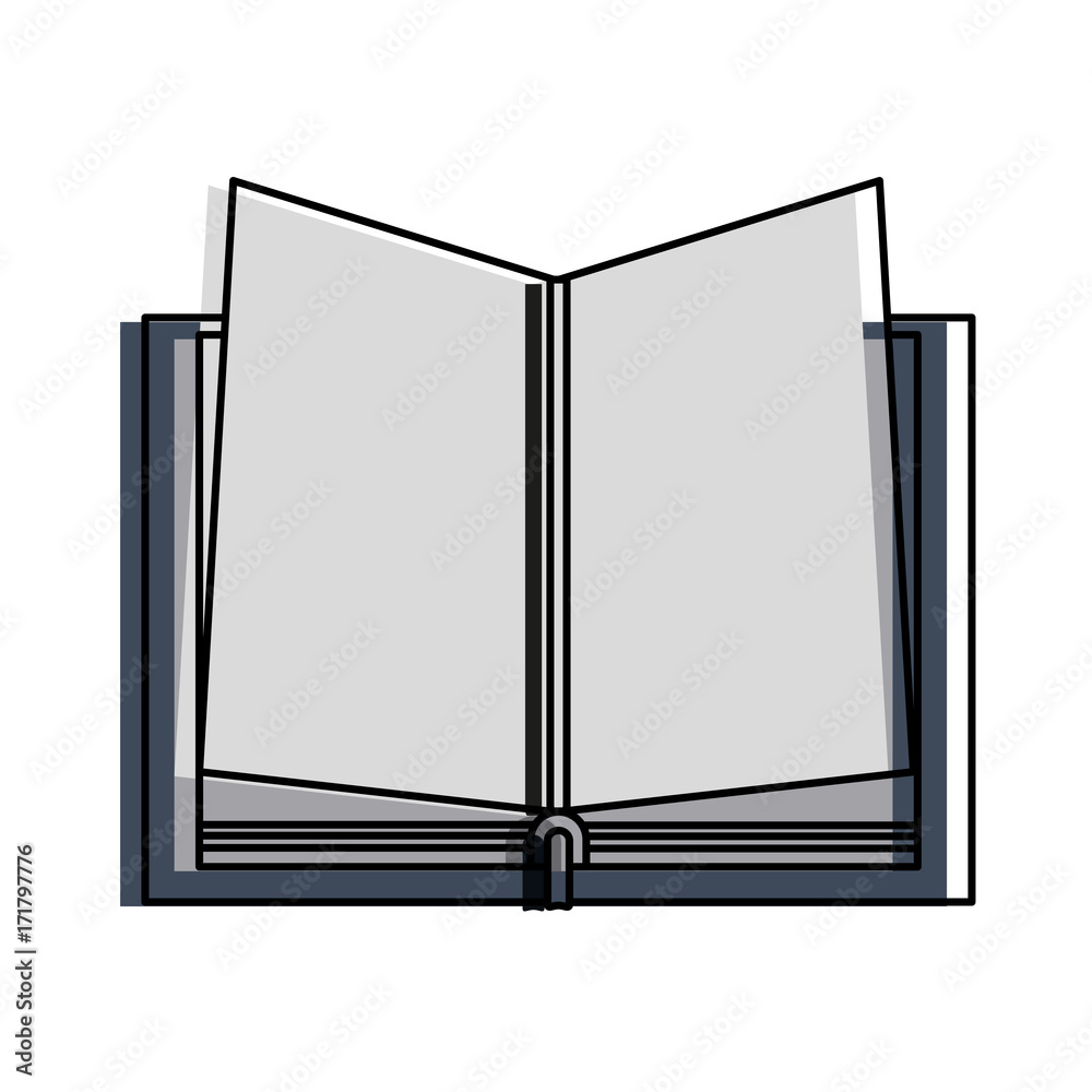 open book with blank pages icon image vector illustration design open book with blank pages icon image vector illustration design