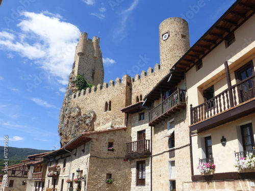 CIUDAD DE FRÍAS EN BURGOS, ESPAÑA