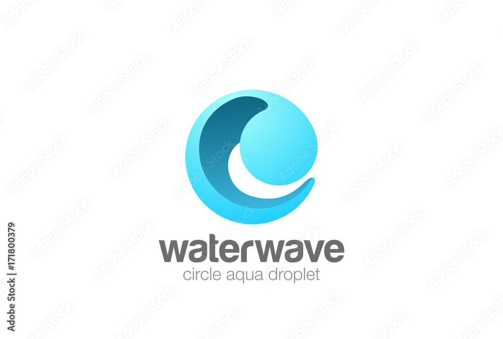 Circle Sphere Wave Logo abstract vector Water drop Logotype icon Circle Sphere Wave Logo abstract vector Water drop Logotype icon