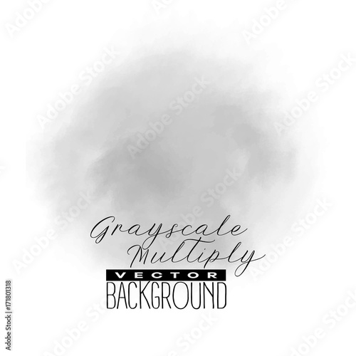 Abstract multiply inkblot or watercolor background. Monochrome g