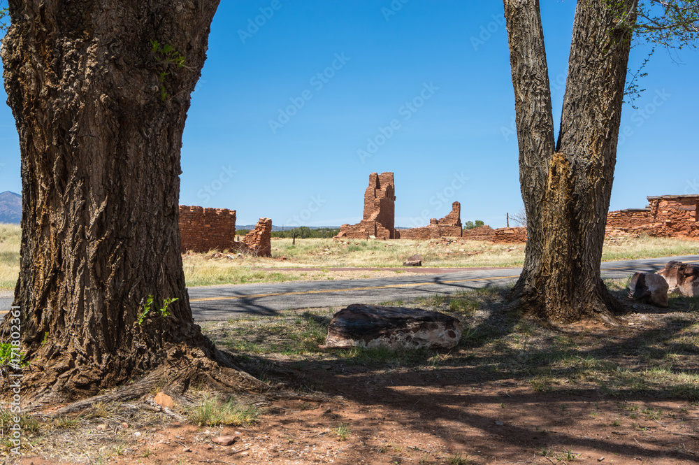Ruins of Abo in New Mexico