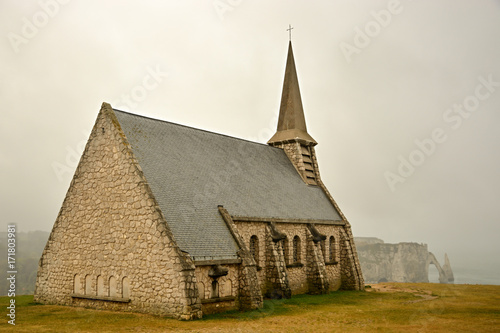 Old church on top of the cliff