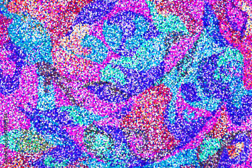 Colourful Pointillism