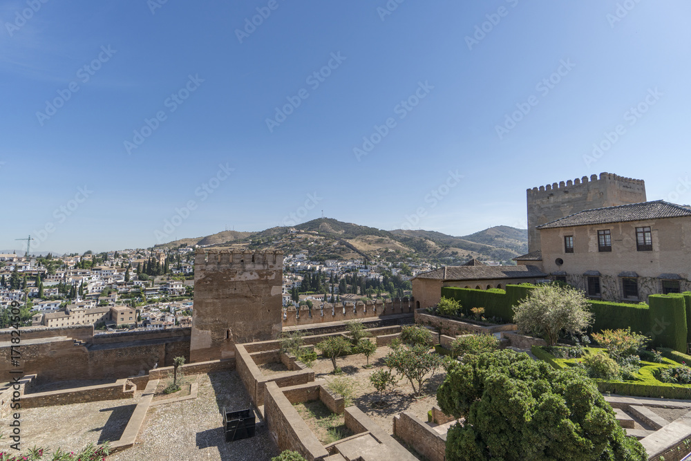 アルハンブラ宮殿からの眺望, スペイン