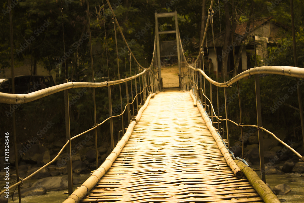 Fototapeta premium suspension bridge