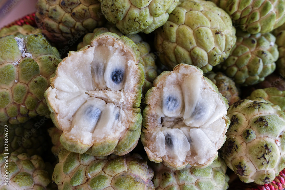 Fototapeta premium custard apple fruit