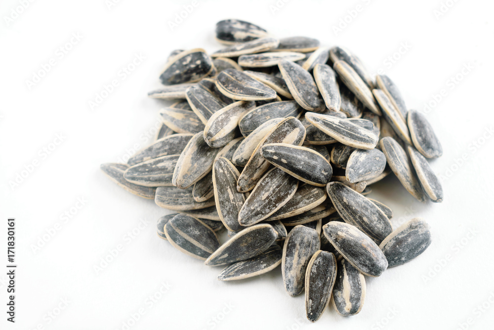 Sunflower Seeds Isolated Sunflower Seeds Isolated