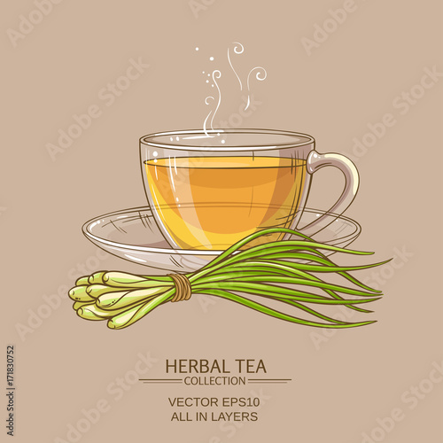 cup of lemongrass tea