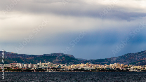 Storm in the sea of Split