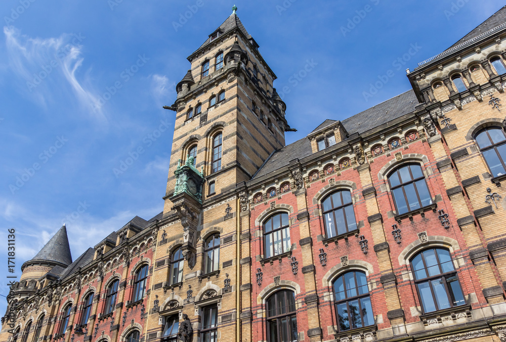 Historic Staatsanwalt building in the center of Bremen