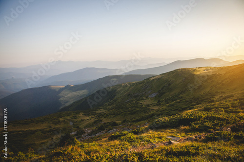 Beautiful Valley in Mountains