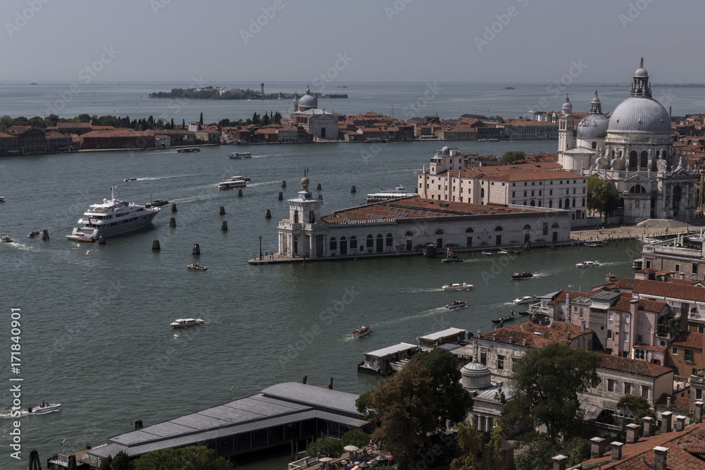 Fototapeta premium View of roofs of Venice