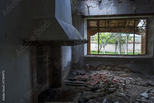 View of a abandoned house