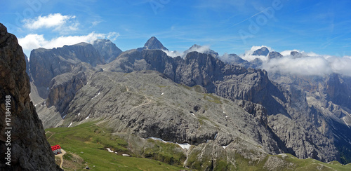 Panorama of the Rosengarten photo