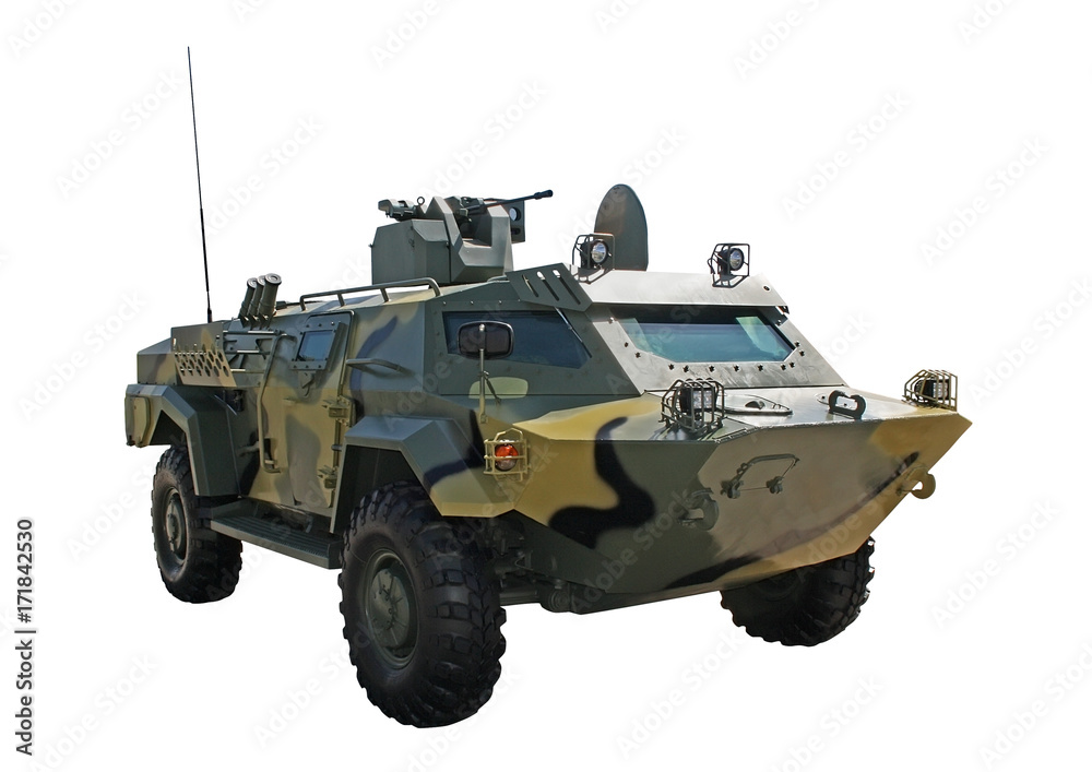 Mobile armored vehicle 