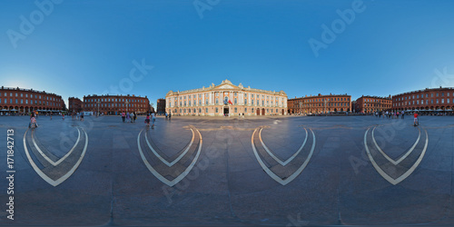 Toulouse place du Capitole, Occitanie, Haute-Garonne, France