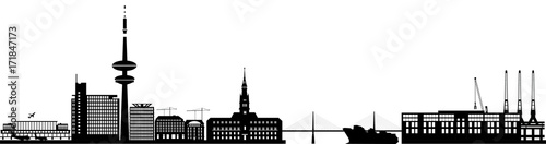 hamburg city skyline