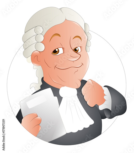 Magistrate Vector Illustration