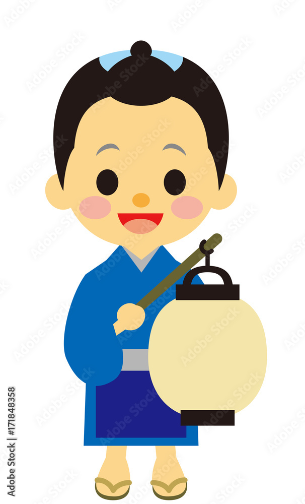 江戸時代 時代劇 丁稚さん Stock イラスト Adobe Stock
