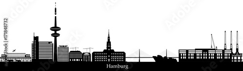 hamburg city skyline