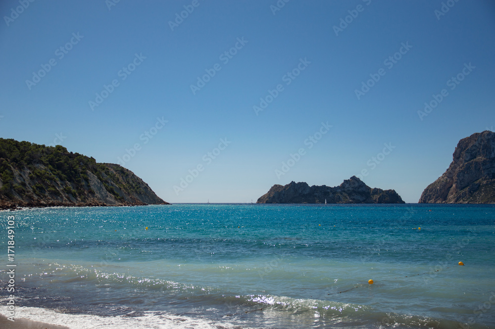 Fototapeta premium Ibiza playa d'hort