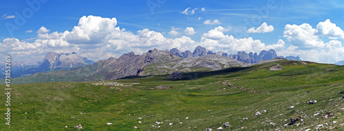 Panorama of the Rosengarten