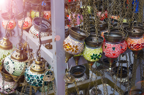 Traditional Turkish lamps