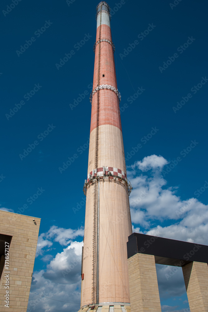 Monster industrial chimney