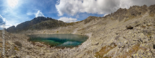 Photo of Velke Zabie pleso lake in High Tatra Mountains, Slovakia, Europe photo