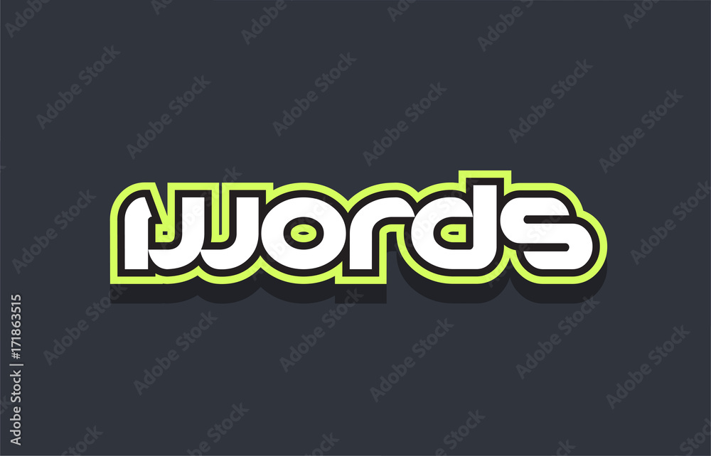 words word text logo design green blue white words word text logo design green blue white