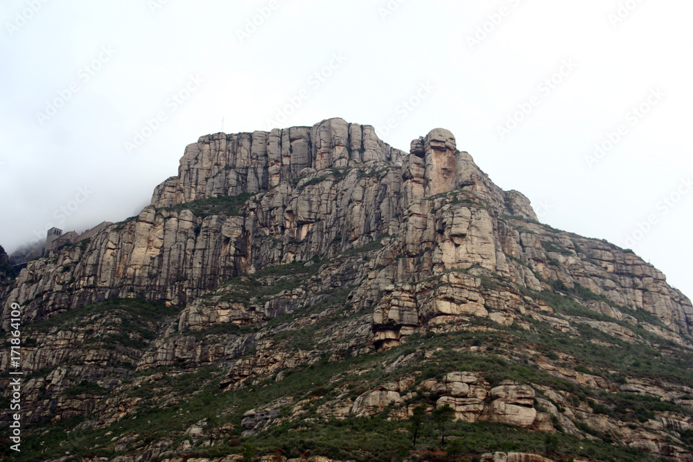 Misty mountains  Montserrat 