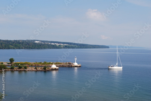 Lake in summer