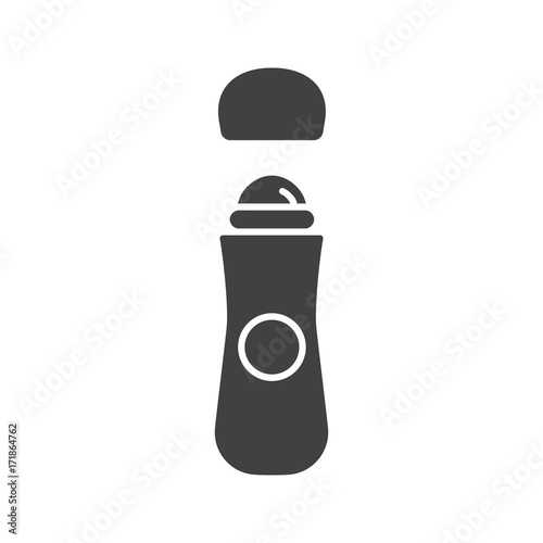 Roll antiperspirant glyph icon