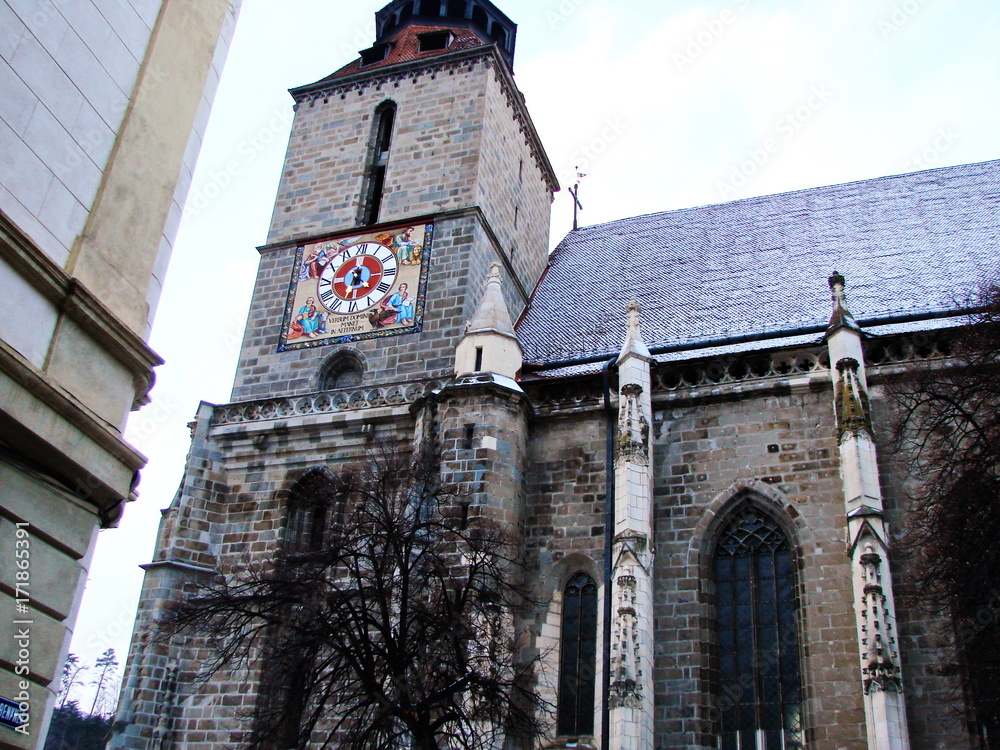 Fototapeta premium the city of Brasov. Romania. Religious objects.