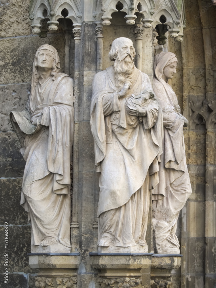 Fototapeta premium Leipzig - Apostelportal, Deutschland