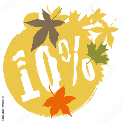 10% Button Autum