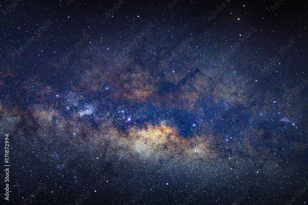 Fototapeta premium Milky way galaxy with stars and space dust in the universe