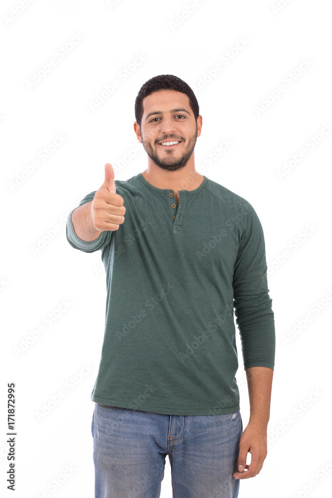 Smiling young man