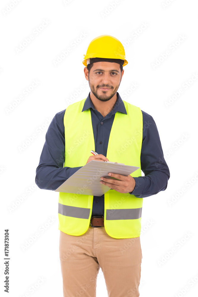 Smiling engineer Smiling engineer