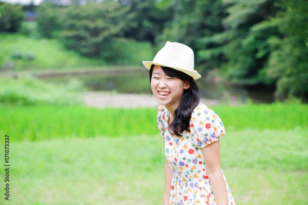 Park person female Japanese