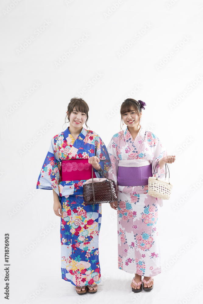 浴衣の女性 浴衣の女性