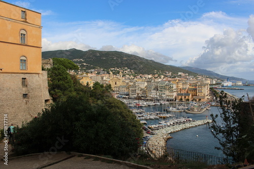 View of Bastia, corsica